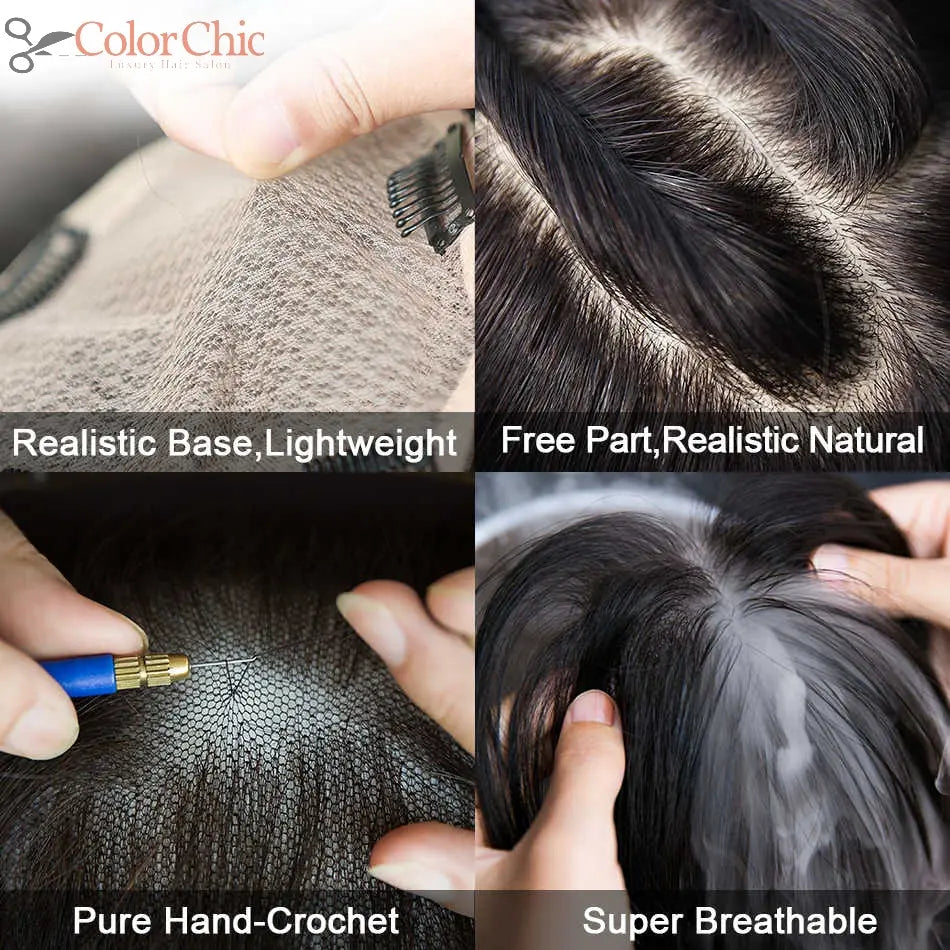 HD Silk Base Toppers (Premium) - Color Chic