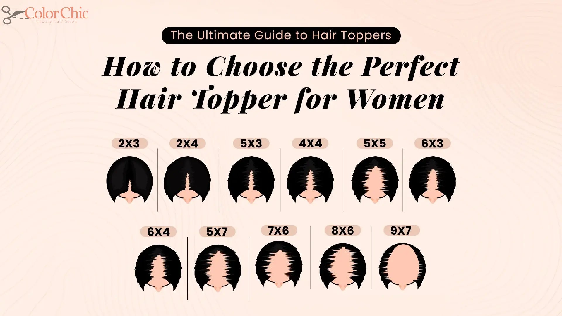 HD Silk Base Toppers (Premium) - Color Chic