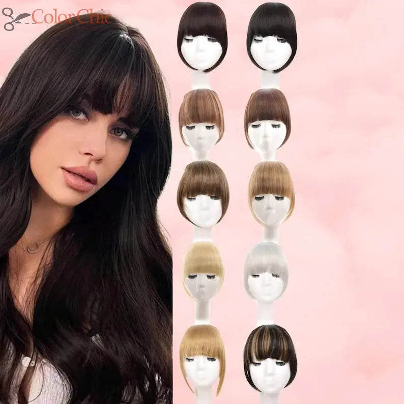 Clip in bangs Color Chic