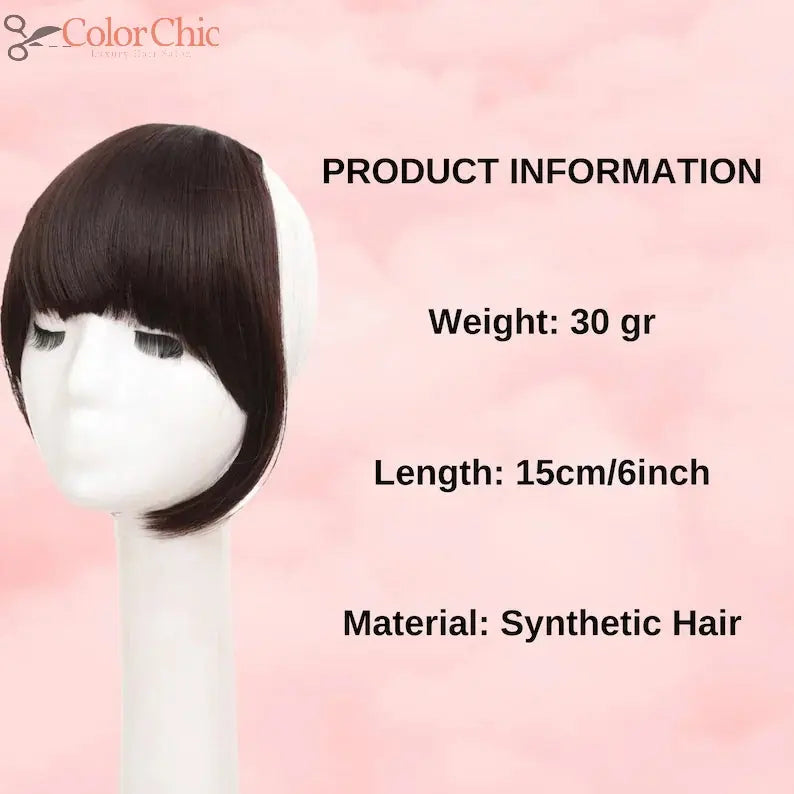 Clip in bangs Color Chic