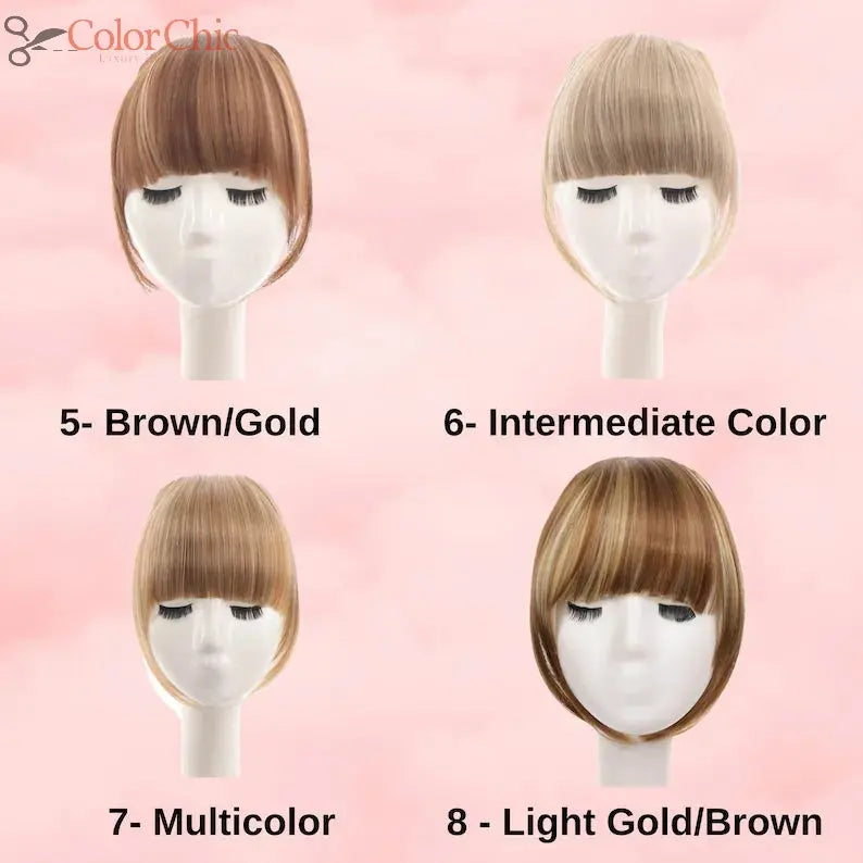 Clip in bangs Color Chic