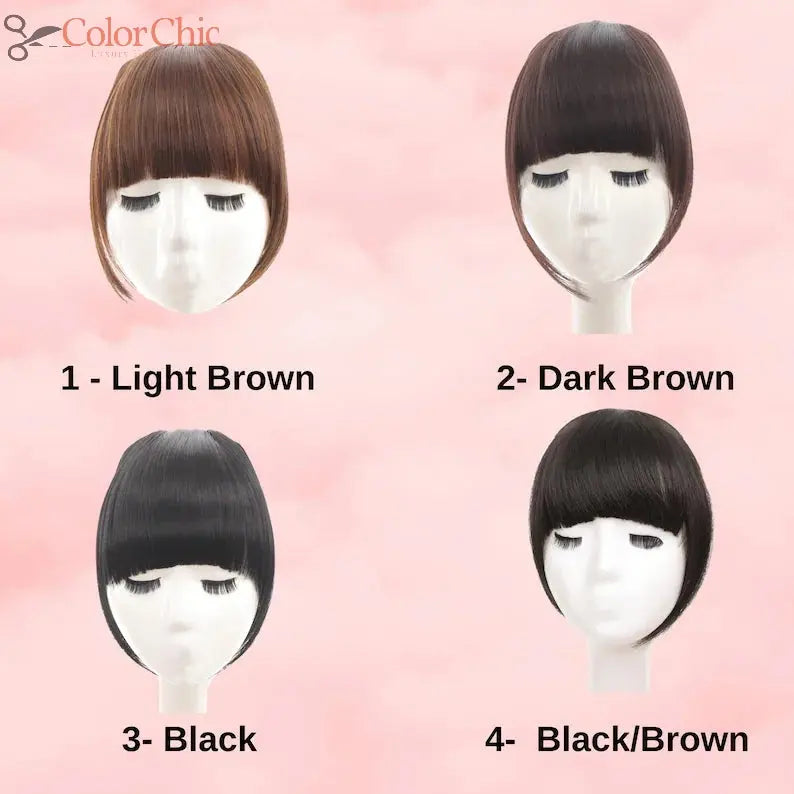 Clip in bangs Color Chic