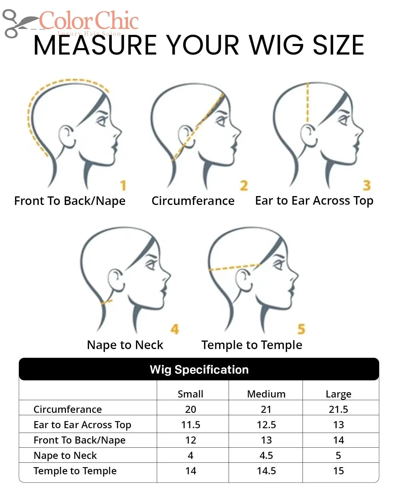 Frontal Silk Base Wig (Female) - Color Chic