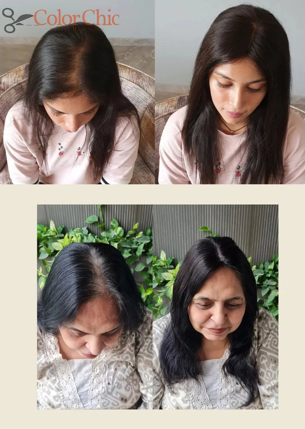 HD Silk Base Toppers (Premium) Color Chic